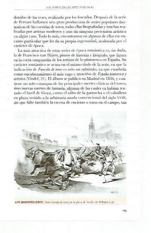 LAMINA COSSIO 51129: Los banderilleros por W. Gail