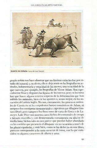 LAMINA COSSIO 51132: Suerte de espada por Luis Ferrant