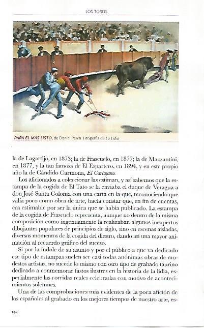 LAMINA COSSIO 51143: Para el mas listo por D. Perea litografia de La Lidia 