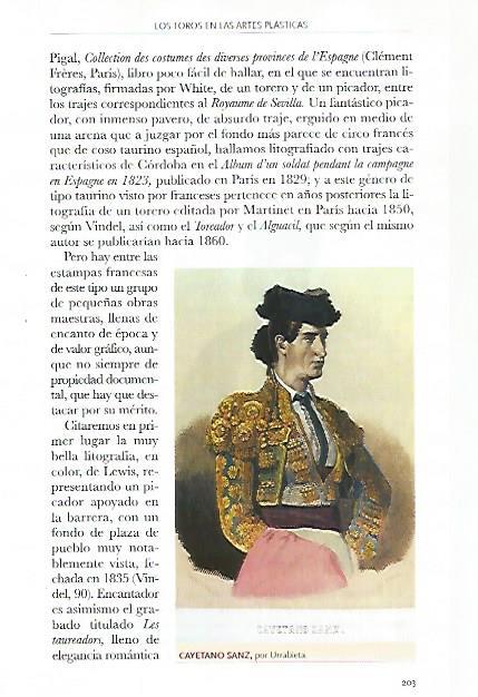 LAMINA COSSIO 51146: Cayetano Sanz por Urrabieta