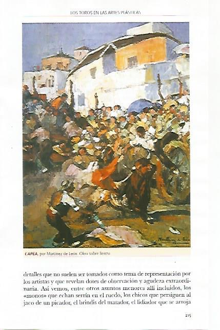 LAMINA COSSIO 51151: Capea por Martinez de Leon