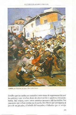 LAMINA COSSIO 51151: Capea por Martinez de Leon