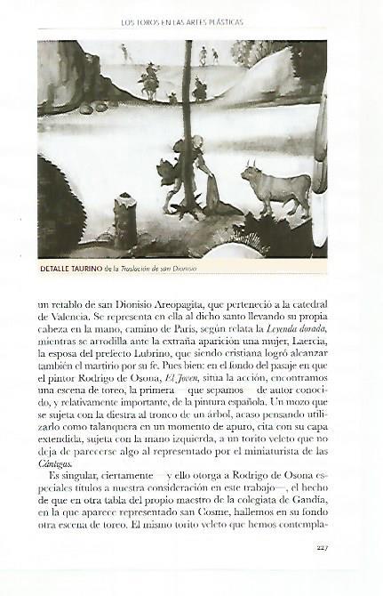 LAMINA COSSIO 51156: Detalle taurino de la Traslacion de San Dionisio