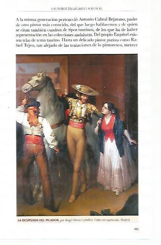 LAMINA COSSIO 51160: La despedida del picador por Angel Maria Cortellini