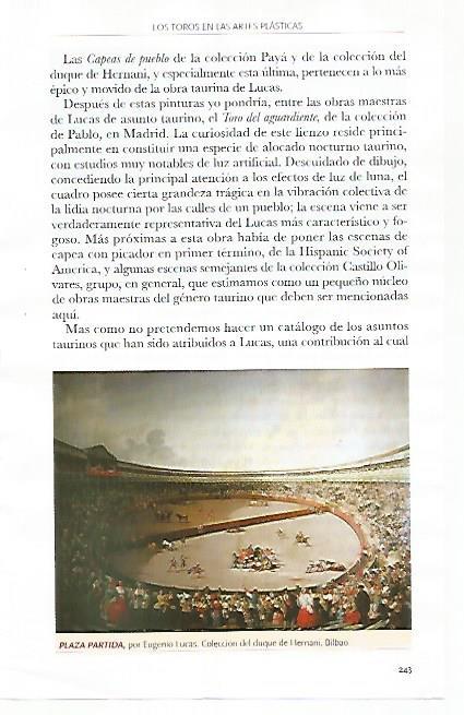 LAMINA COSSIO 51164: Plaza partida por Eugenio Lucas