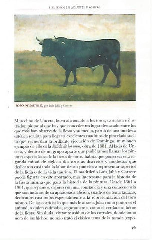 LAMINA COSSIO 51173: Toro de saltillo por Luis Julia y Carrere