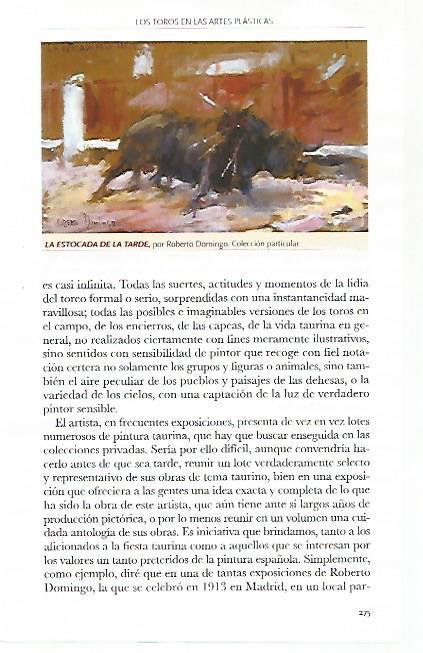 LAMINA COSSIO 51179: La estocada de la tarde por R. Domingo