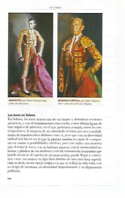 LAMINA COSSIO 51188: Manolete y Domingo Ortega por Daniel Vazquez
