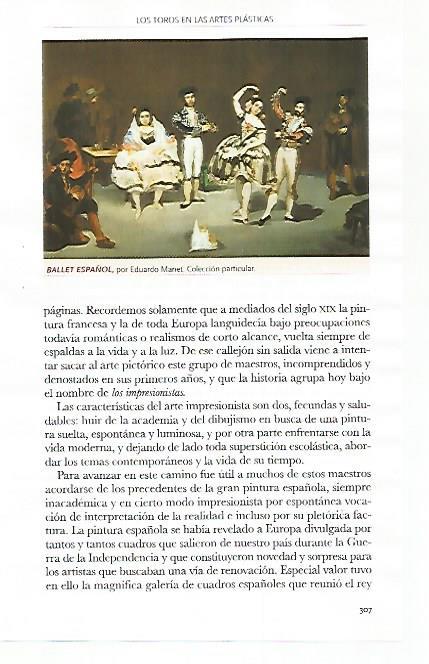 LAMINA COSSIO 51195: Ballet español por Eduardo Manet