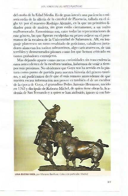 LAMINA COSSIO 51197: Una buena vara por M. Benlliure
