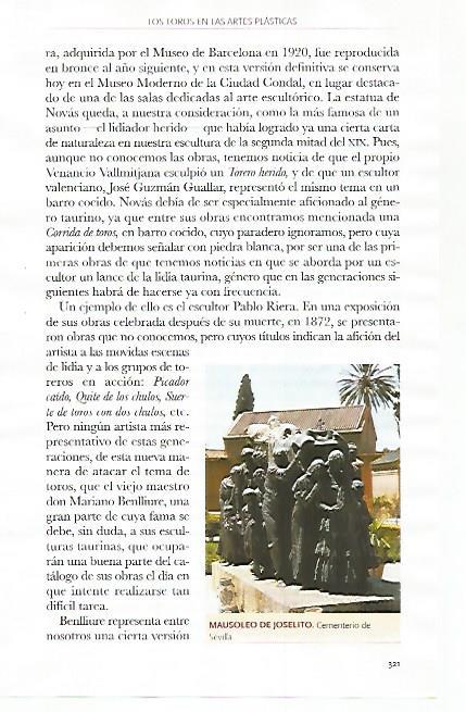 LAMINA COSSIO 51199: Mausoleo de Joselito en Sevilla