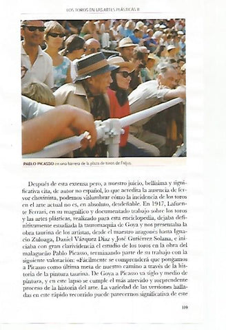 LAMINA COSSIO 51205: Pablo Picasso en la plaza de Frejus