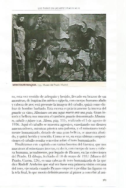 LAMINA COSSIO 51217: Minotauromaquia por Picasso
