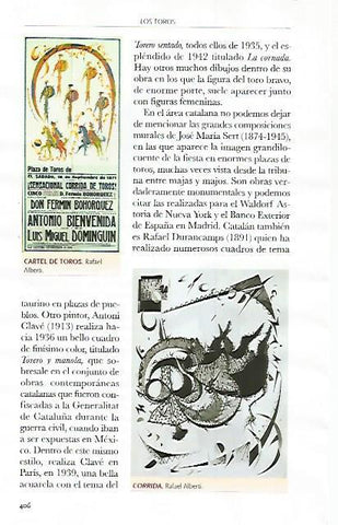 LAMINA COSSIO 51235: Cartel de toros y Corrida  por Rafael Alberti 