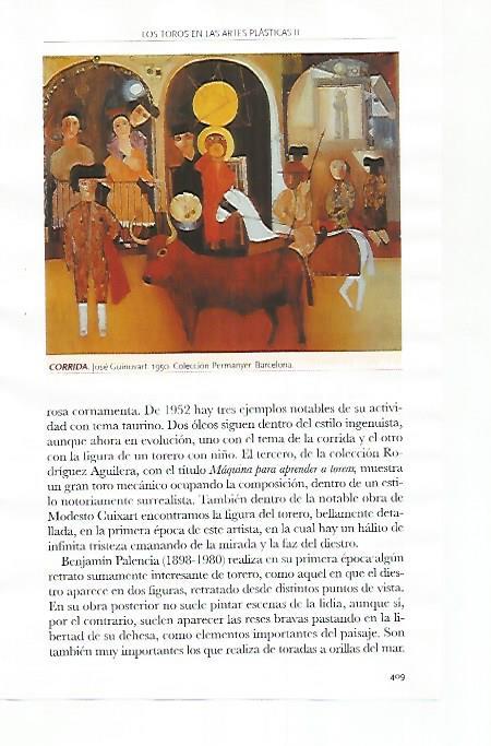 LAMINA COSSIO 51237: Corrida por Jose Guinovart