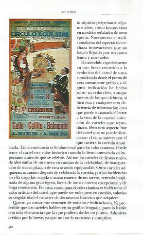 LAMINA COSSIO 51265: Cartel de toros. Plaza de las Arenas de Barcelona
