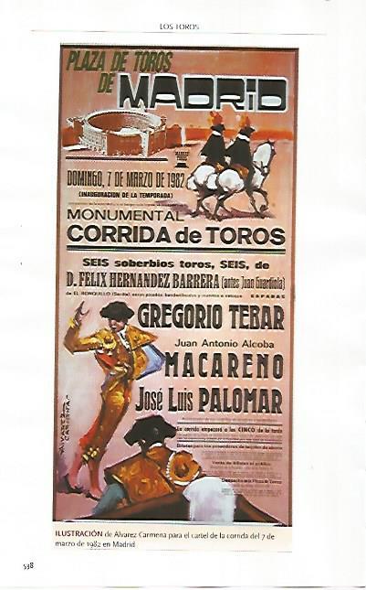 LAMINA COSSIO 51293: Cartel de Alvarez Carmena para Madrid 1982