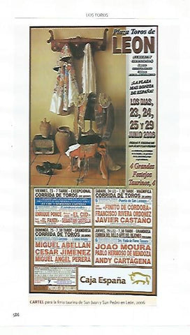 LAMINA COSSIO 51316: Cartel para la feria de San Juan y San Pedro de Leon 2006