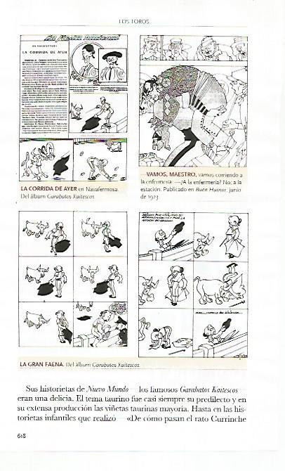 LAMINA COSSIO 51330: Viñetas del album Garabatos Kaitescos