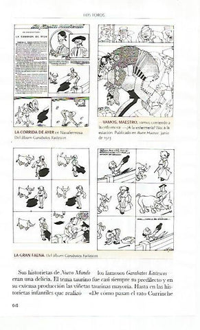 LAMINA COSSIO 51330: Viñetas del album Garabatos Kaitescos