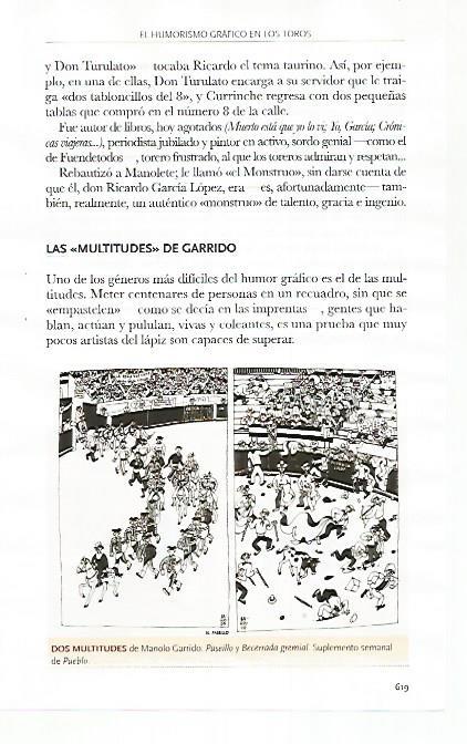 LAMINA COSSIO 51331: Pasesillo y Becerrada popular por Manolo Garrido