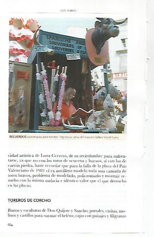 LAMINA COSSIO 51343: Recuerdos taurmacos por el maestro fallero Vicent Luna