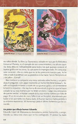LAMINA COSSIO 51348: La majeza del desplante y Composicion taurina por S. Rojo