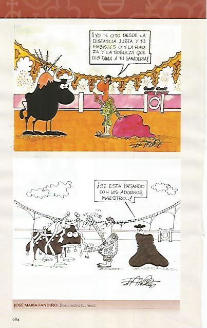 LAMINA COSSIO 51349: Chistes taurinos por Jose Maria Fandiño