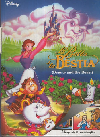 Disney: LA BELLA I LA BESTIA - Beauty and the Beast (Catalan/Ingles)