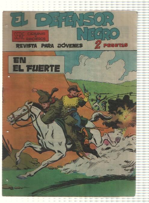 Comic: El Defensor Negro num 11 - En el fuerte. Serie Caravanas y Rancheros