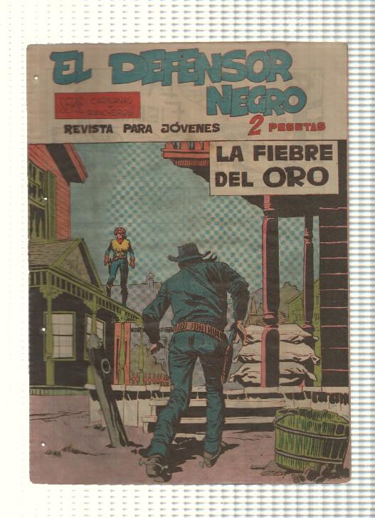 Comic: El Defensor Negro num 21 - La fiebre del oro. Serie Caravanas y Rancheros
