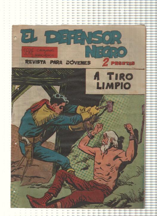 Comic: El Defensor Negro num 32 - A tiro limpio. Serie Caravanas y Rancheros