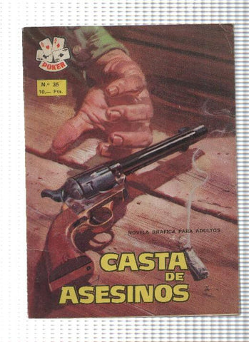 Comic coleccion Poker num 035: Casta de Asesinos. Novela Grafica