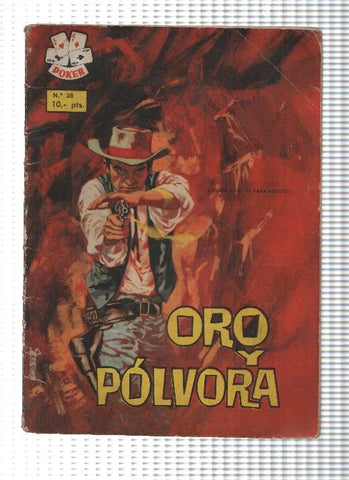 Comic coleccion Poker num 038: oro y polvora. Novela Grafica