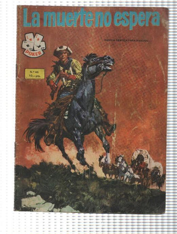 Comic coleccion Poker num 046: La muerte nos espera. Novela Grafica