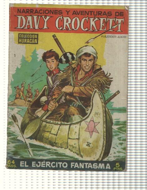 Coleccion Huracan: Davy Crockett num 1. Narraciones y Aventuras - El ejercito fantasma