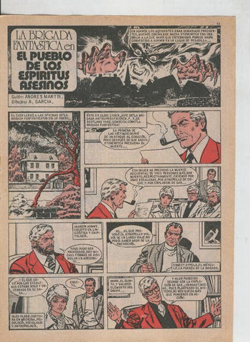 La brigada fantastica: el pueblo de los espiritus asesinos (a.Garcia)