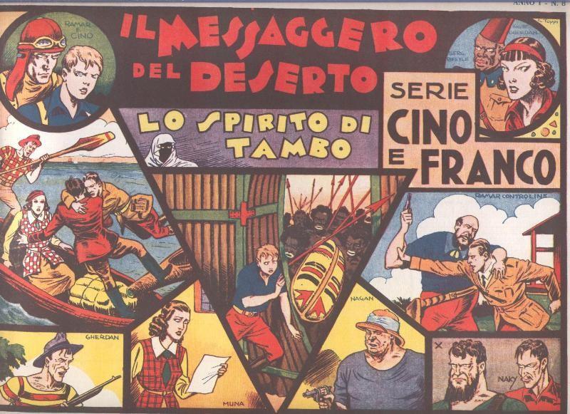 Gino e Franco volumen 08 (1973): Il messaggero del deserto y Lo spirito di Tambo
