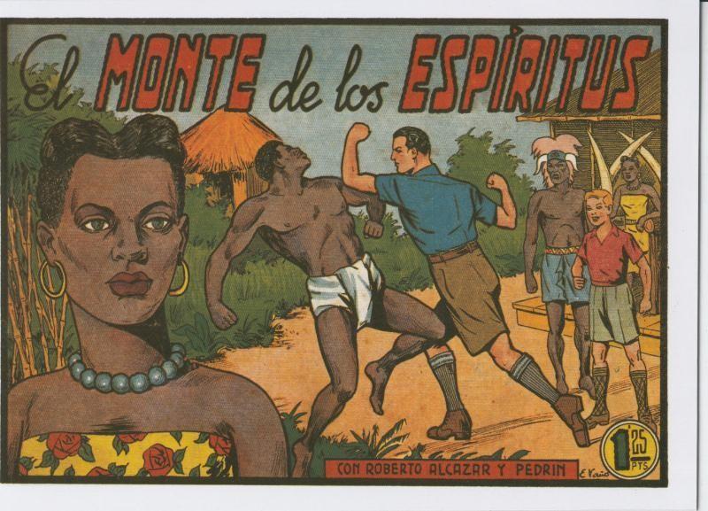 Roberto Alcazar y Pedrin facsimil numero 0319: El monte de los espiritus