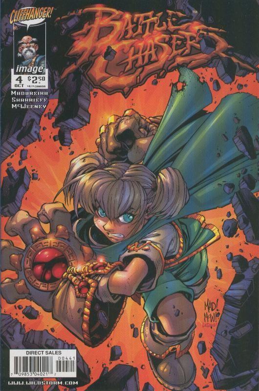 Battle Chasers numero 4, october 1998