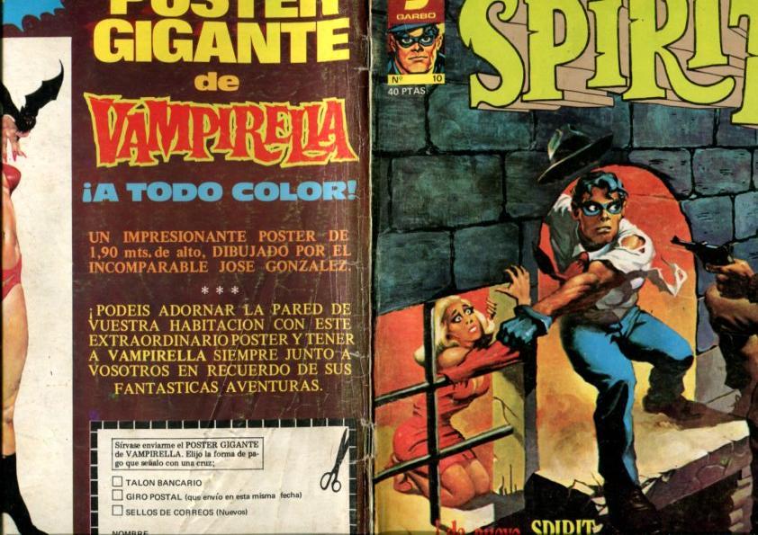 Spirit de Garbo numero 10 (numerado 2 en interior)