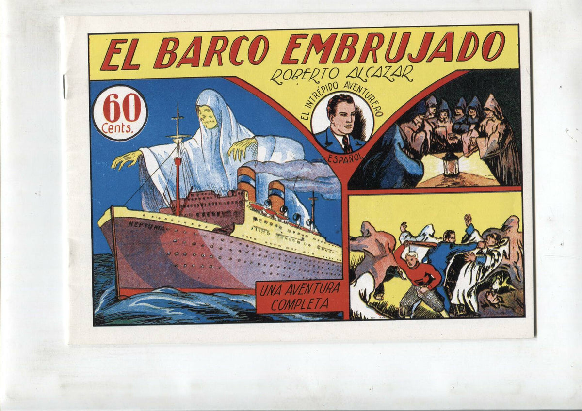 Facsimil: Roberto Alcazar y Pedrin numero 002: El barco embrujado