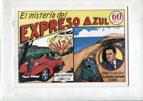Facsimil: Roberto Alcazar y Pedrin numero 003: El misterio del expreso azul