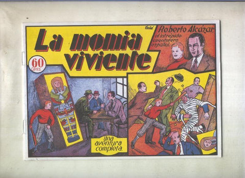 Facsimil: Roberto Alcazar y Pedrin numero 006: La momia viviente