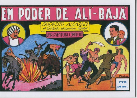 Facsimil: Roberto Alcazar y Pedrin numero 048: En poder de Ali Baja