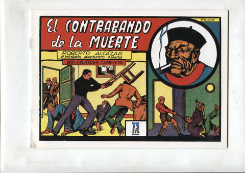 Facsimil: Roberto Alcazar y Pedrin numero 049: El contrabando de la muerte