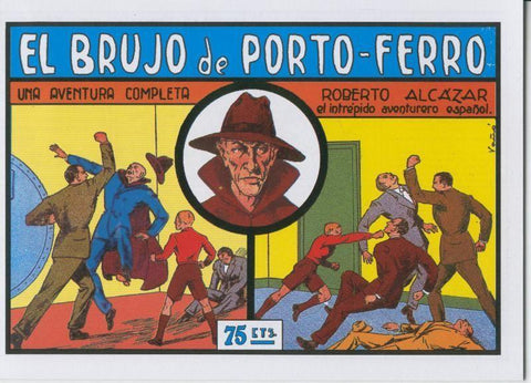 Facsimil: Roberto Alcazar y Pedrin numero 071: El dibujo de Porto Ferro