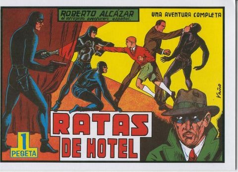 Facsimil: Roberto Alcazar y Pedrin numero 091: Ratas de hotel