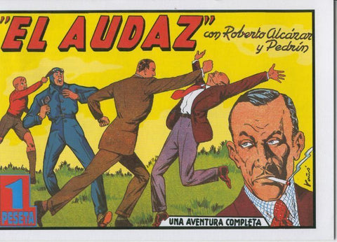 Facsimil: Roberto Alcazar y Pedrin numero 093: El audaz