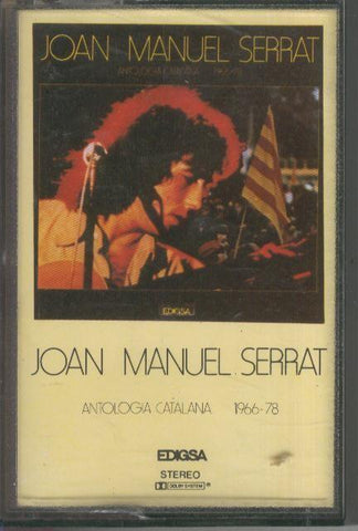 Cinta Casete: JOAN MANUEL SERRAT - Antologia Catalana 1966-78